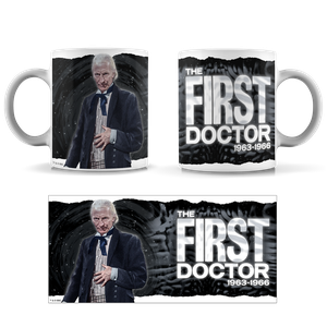 [Doctor Who: The 60th Anniversary Diamond Collection: Celebration Mug: The First Doctor (Product Image)]