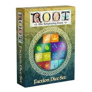 [Root: The RPG: Faction Dice Set (Product Image)]