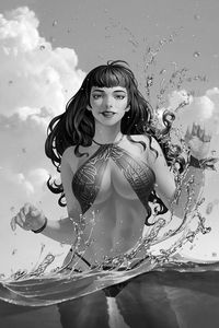 [Bettie Page #4 (Yoon Black & White Virgin Variant) (Product Image)]