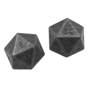 [Dungeons & Dragons: D20 Dice Set: Heavy Metal: Feywild (Copper & Green) (Product Image)]