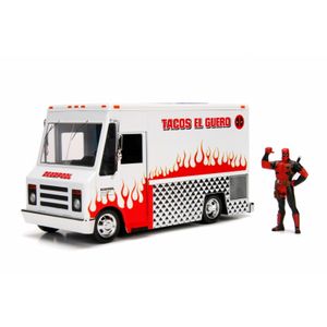 [Deadpool: 1:24 Scale Die Cast Statue: Taco Truck With Deadpool Figure (Product Image)]