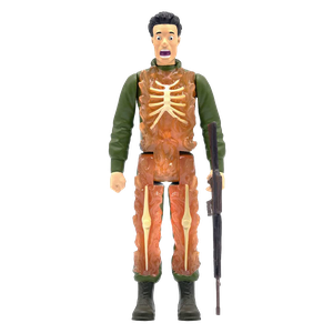 [Mars Attacks: ReAction Action Figure: Burning Human Skeleton (Product Image)]