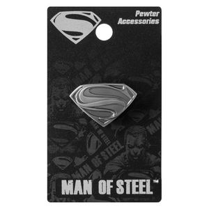 [DC: Lapel Pin Badge: Man Of Steel Logo  (Product Image)]