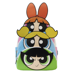 [Cartoon Network: Loungefly Triple Pocket Backpack: Powerpuff Girls (Product Image)]