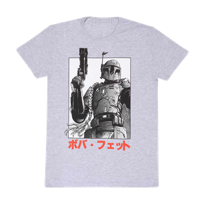 [Star Wars: T-Shirt: Boba Fett: Katakana (Product Image)]