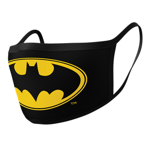 [Face Mask 2-Pack: Batman Logo (Product Image)]