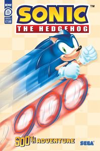 [Sonic The Hedgehog's 900th Adventure (Cover A Yardley) (Product Image)]