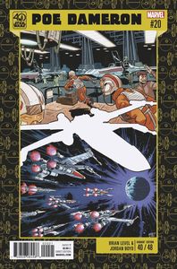 [Star Wars: Poe Dameron #20 (Level 40th Anniv Variant) (Product Image)]