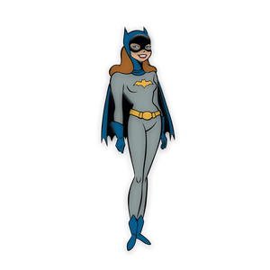 [Batman: The Animated Series: Enamel Pin Badge: Batgirl (Product Image)]