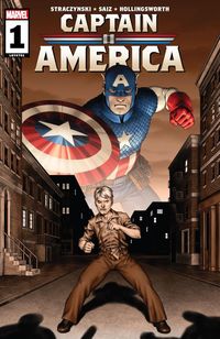 [The cover for Captain America #1]