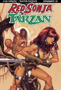 [Red Sonja/Tarzan #1 (Cover A Hughes) (Product Image)]