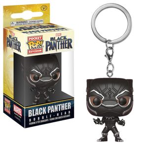 [Black Panther: Pocket Pop! Keychain: Black Panther (Product Image)]