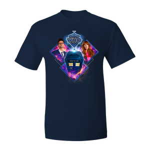 [Doctor Who: Fourteenth Doctor Specials: T-Shirt: Doctor, Donna, Tardis		 (Product Image)]