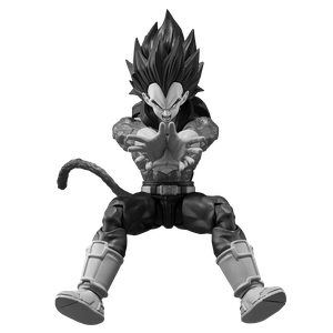 [Dragon Ball: GT: S.H. Figuarts Action Figure: Vegeta (Super Saiyan 4) (Product Image)]