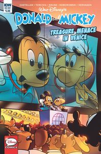 [Donald & Mickey: Quarterly Treasure: Menace In Venice (Cover B Ca) (Product Image)]