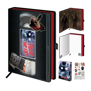 [Friday The 13th: A5 Premium Notebook: Slasher (VHS Case) (Product Image)]
