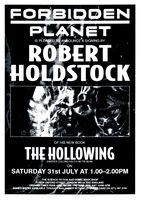 [Robert Holdstock signing The Hollowing (Product Image)]