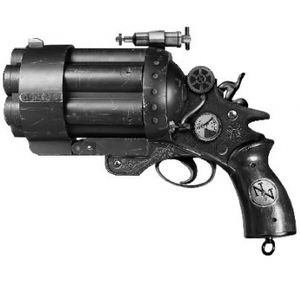 [Steampunk: Liberator Gun & Stand (Product Image)]
