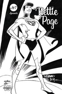 [Bettie Page: Unbound #7 (Williams B&W Variant) (Product Image)]