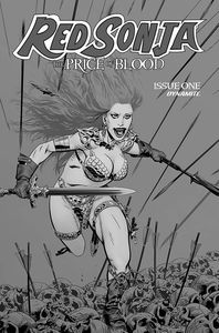 [Red Sonja: Price Of Blood (Golden gold Tint Variant) (Product Image)]
