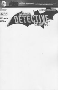 [Detective Comics #20 (We Can Be Heroes Blank Variant Edition) (Product Image)]