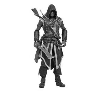 [Assassin's Creed IV: Series 2 Action Figures: Assassin Adewale (Product Image)]