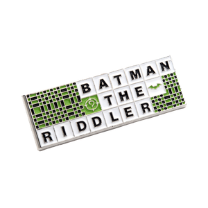 [The Batman: Pin Badge: The Riddler Crossword (Product Image)]