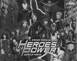 [Heroes Of Power: Women Of Marvel Standee Punch-Out Book (Product Image)]