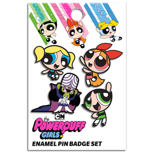 [Powerpuff Girls: Enamel Pin Badge Set (Product Image)]