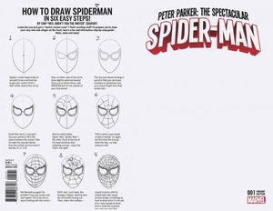 [Peter Parker: Spectacular Spider-Man #1 (Blank Variant) (Product Image)]