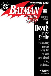 [Batman #428: Robin Lives: One-Shot (Cover B Blank Card Stock Variant) (Product Image)]