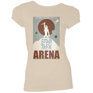 [Star Trek: The Original Series: Women's Fit T-Shirt: Arena By Juan Ortiz (Product Image)]
