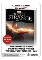 [Jorge Fornes Signing Doctor Strange Prelude (Product Image)]
