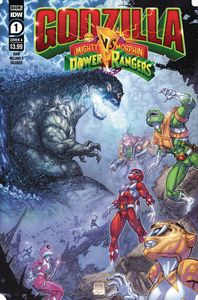 [Godzilla Vs Power Rangers #1 (Cover A Freddie Williams) (Product Image)]