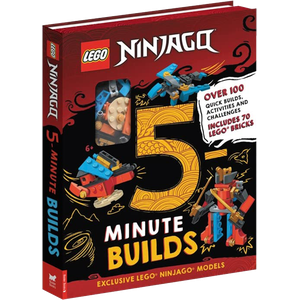 [LEGO: Ninjago: Five-Minute Builds: With 70 LEGO Bricks (Hardcover) (Product Image)]