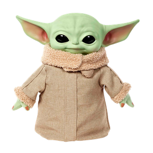 [Star Wars: Plush Doll: Grogu (With Squeeze & Blink Feature) (Product Image)]