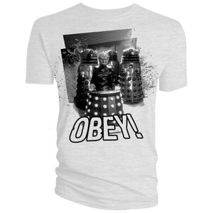 [Doctor Who: T-Shirts: Davros Obey (Product Image)]