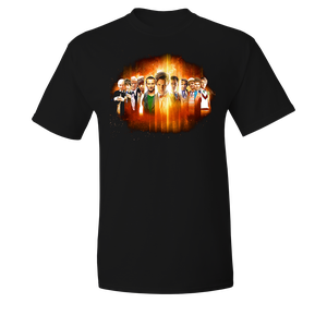 [Doctor Who: T-Shirt: 2013 Regenerations Montage (Product Image)]