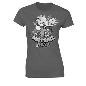 [Hey Arnold!: Women's Fit T-Shirt: Football Head (Product Image)]