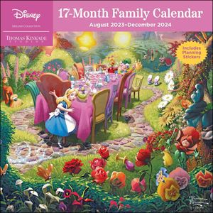 [Disney: Thomas Kinkade Studios: Dreams Collection: 17-Month 2023-2024 Family Wall Calendar (Product Image)]