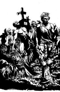 [Night Of The Living Dead: Kin #1 (Cover D Martinez Black & White Limited Edition) (Product Image)]
