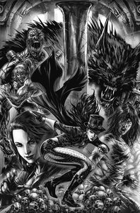 [Van Helsing Vs League Monsters #4 (Cover A Whtie) (Product Image)]