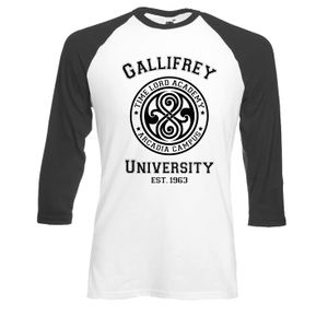 [Doctor Who: Baseball Shirts: Gallifrey University (Product Image)]
