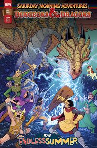 [IDW Endless Summer: Dungeons & Dragons: Saturday Morning Adventures (Cover D Sommariva Variant) (Product Image)]