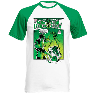 [Green Lantern: T-Shirt: Green Lantern #76 By Neal Adams (Baseball Shirt) (Product Image)]