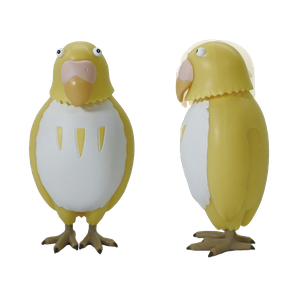 [The Boy & The Heron: Bobble-Head: Yellow Parakeet (Product Image)]