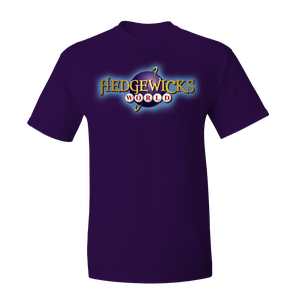 [Doctor Who: T-Shirt: Hedgewicks Logo (Purple) (Product Image)]