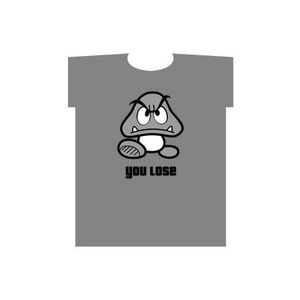 [Super Mario Brothers: Goomba You Lose T-Shirt (S) (Product Image)]