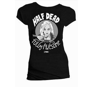 [iZombie: T-Shirt: Half Dead (Skinny Fit) (Product Image)]