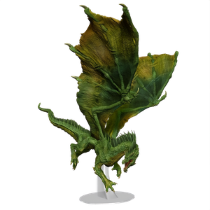 [Dungeons & Dragons: Icons Of The Realms Miniature Figure: Adult Green Dragon (Product Image)]